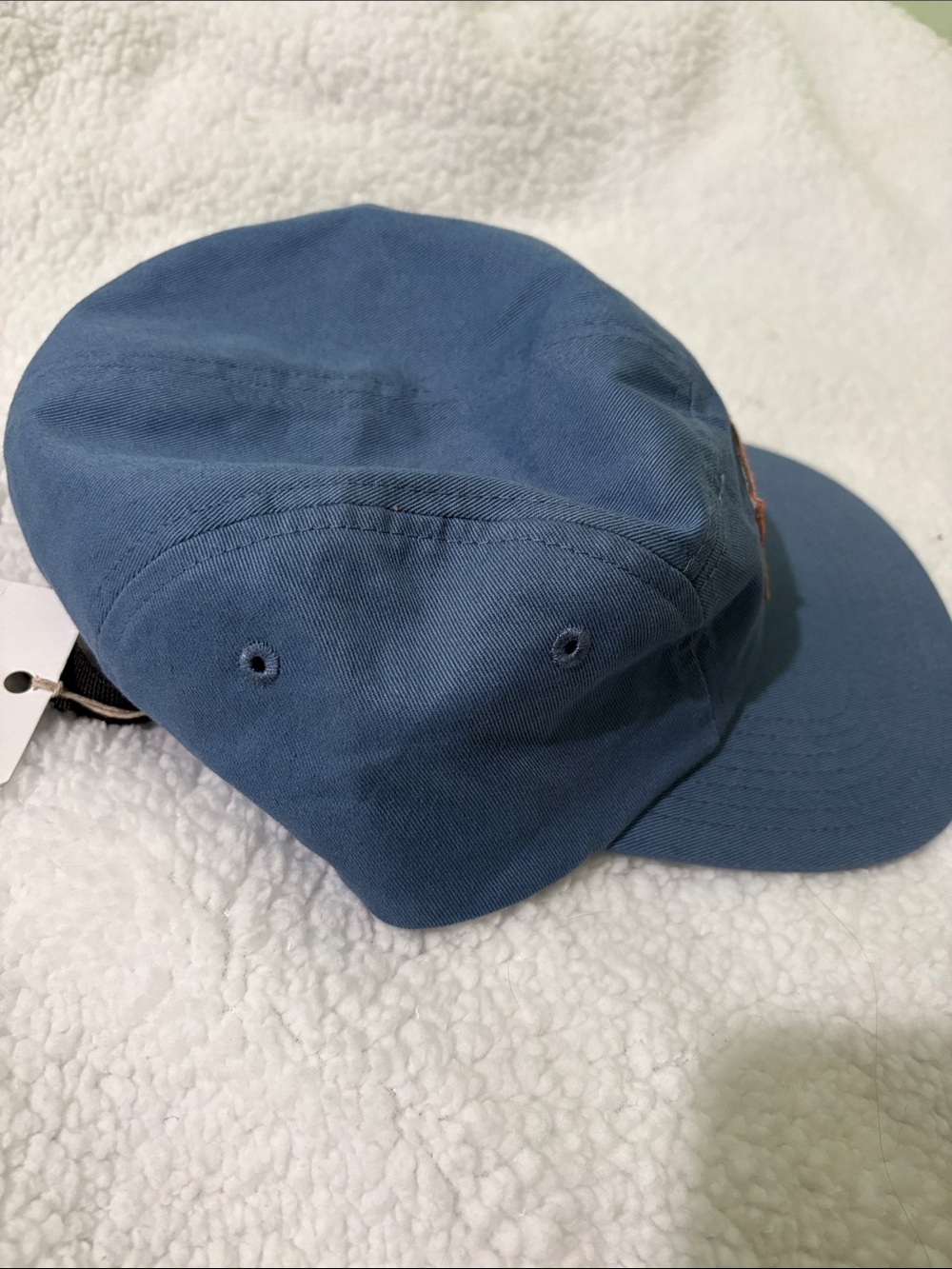 Bird Collective OS loon patch hat Blue Canvas 5-Panel - Picture 6 of 6